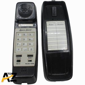 Lenoxx Black Phone #HAC PH -300 Desk Or Wall Mounted R5